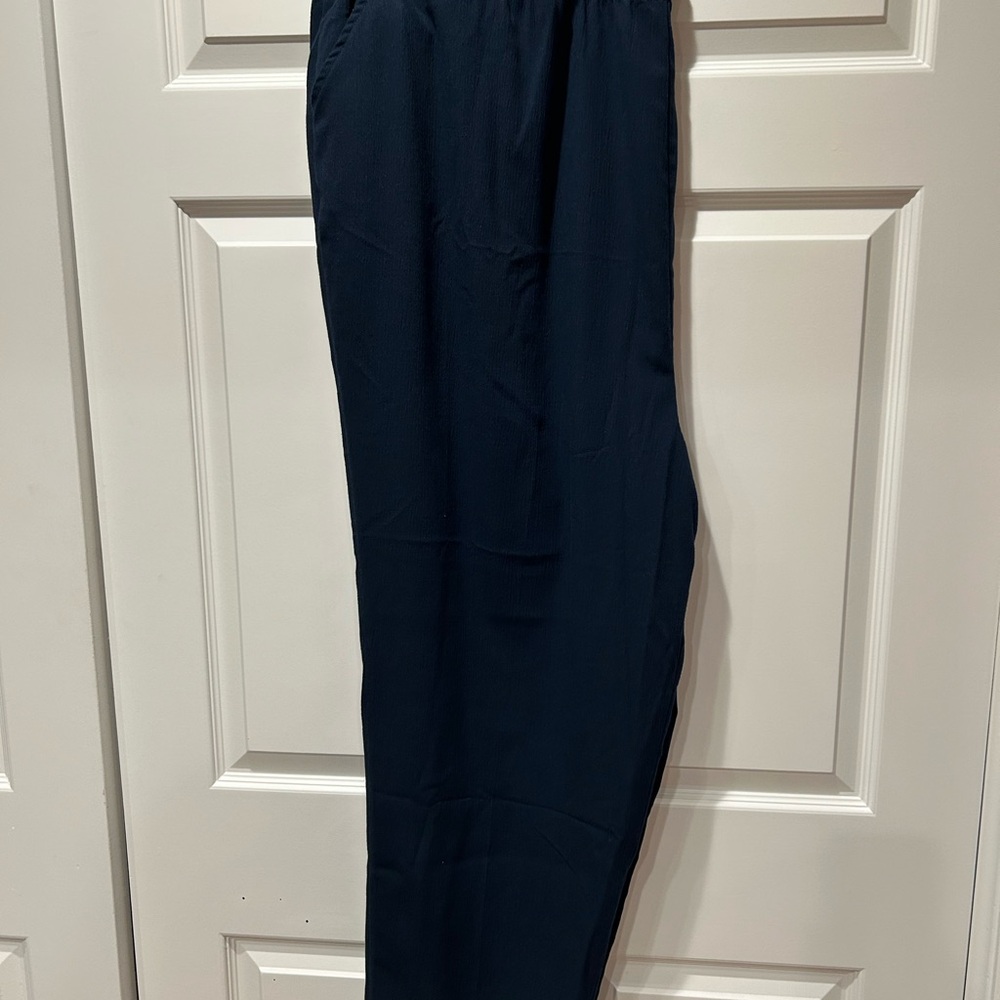NWOT, Size 32 Maggie Barnes Comfortable Navy Pants, New Never Worn